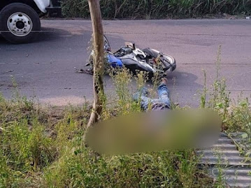 ¡¡Trágico accidente; muere joven motociclistas!!