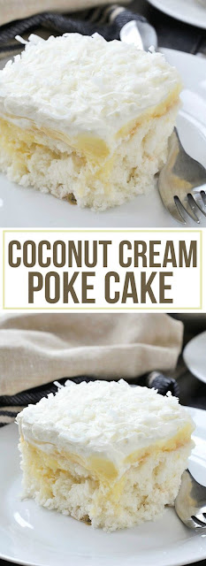 COCONUT CREAM POKE CAKE