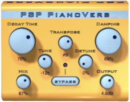 PSP audioware PSP PianoVerb