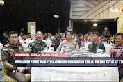 Komandan Kodim 1406/Wajo, Hadiri Kunjungan Kerja Sultan Kutai Kartanegara Pererat Silaturahmi Antar Daerah