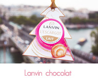 suspension sapin de lanvin chocolat