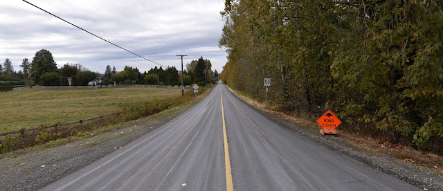 Great Trail roadway path Mission BC.