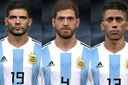 Pes 2017 Argentina World Cup 2018 Facepack By Huseyn