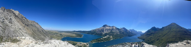 Bears Hump Panoramic-Waterton Lakes