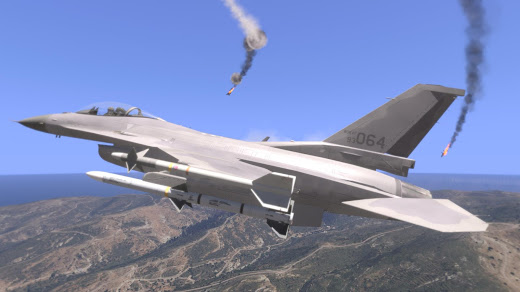 開発中のArma3用F-16C Fighting Falconアドオン