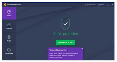 cara mematikan antivirus avast