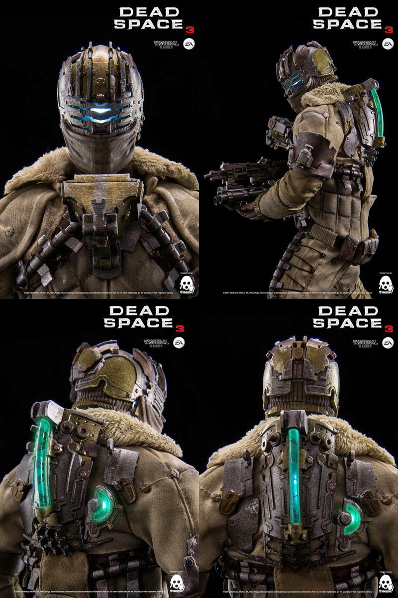 1 6 Dead Space Isaac Clarke Snow Suit Edition By Threezero Preorders Begin July 18