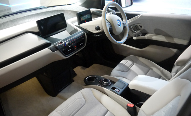 BMW i3 front interior