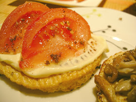 tortitas de coliflor