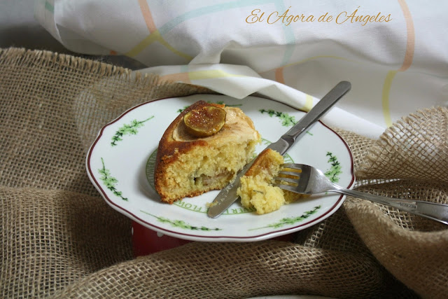 Tarta de higos, tarta de manzana, tarta otoñal