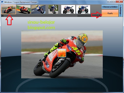 Ubah Gambar Background Logon Windows 7