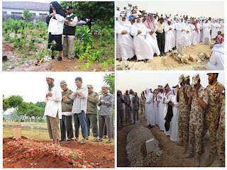 wahabi solat di kuburan