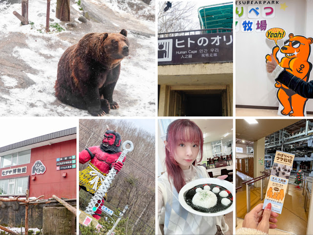 【北海道】觀光．熊出沒注意，在山頂上看棕熊｜登別熊牧場