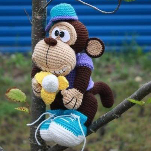 Monkey Amigurumi - Free Pattern