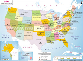 maps of world usa states city