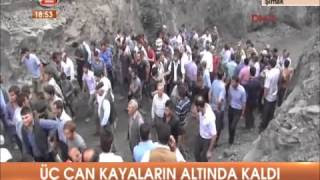 şırnak araköy yakınındaki maden ocağında işciler çalışırken bir gürültü koptu