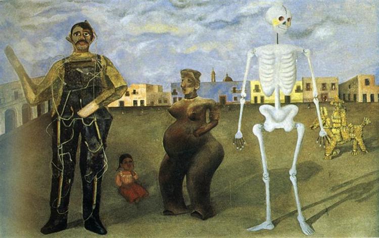 Four Inhabitants of Mexico, Frida Kahlo, 1938