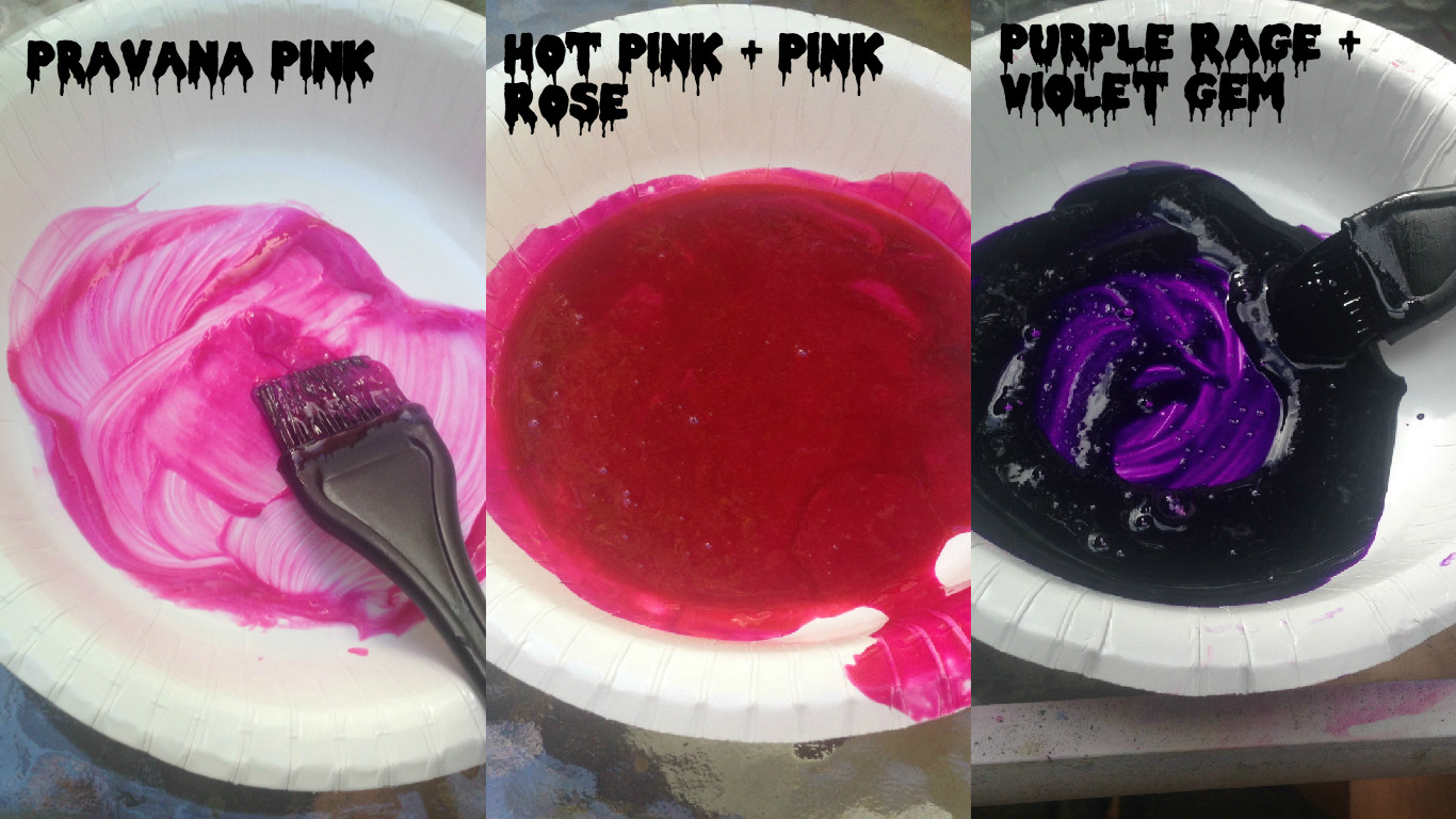 How Fitting How To Half And Half Purple And Pink Hair Pravana Review