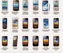 Spesifikasi Hp Samsung GALAXY semua Type 