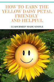 How to Earn the Yellow Daisy Petal Friendly and Helpful