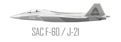 SAC 5th Generation Stealth Fighter F-60