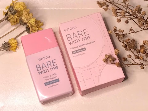 Review Emina Bare With Me Mineral Mild Foundation: Rekomendasi Foundation Untuk Daily dan Cocok Untuk Remaja