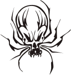 spider tattoo design