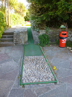 Gilmores Golf crazy golf course in Newquay, Cornwall