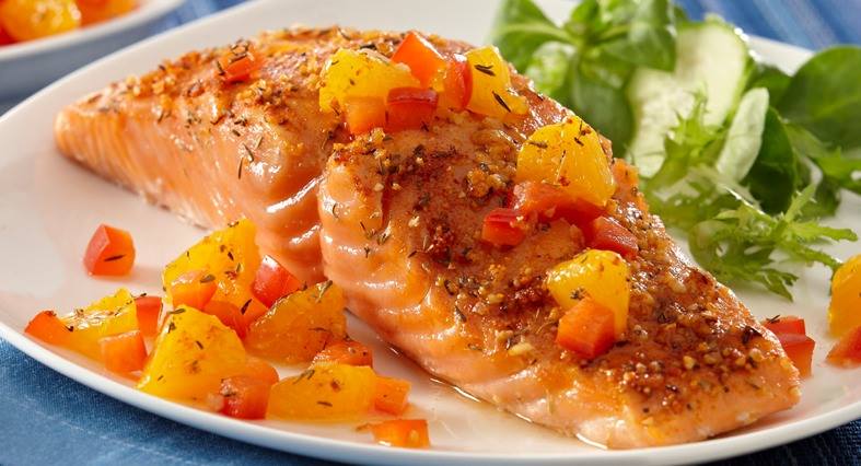 Sepanjang Jalan Kehidupan: Masakan berdasarkan ikan salmon 
