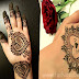 How To Make Cute Heart With Love Easy Simple Girlish Mehndi Design Tutorial