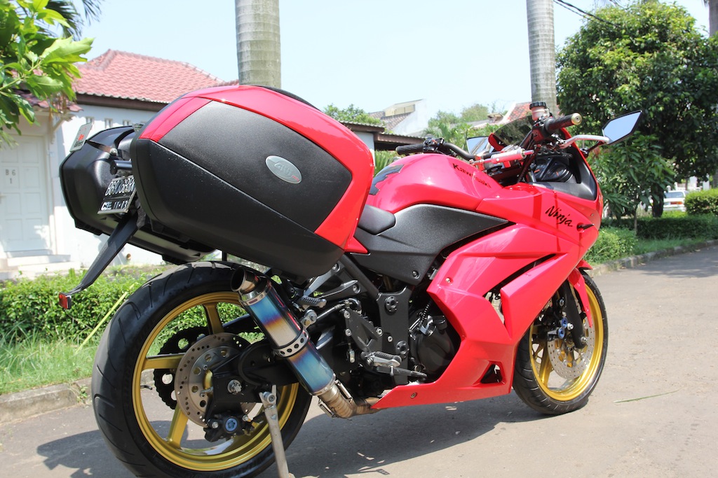 Ninja 250 Touring Modifikasi