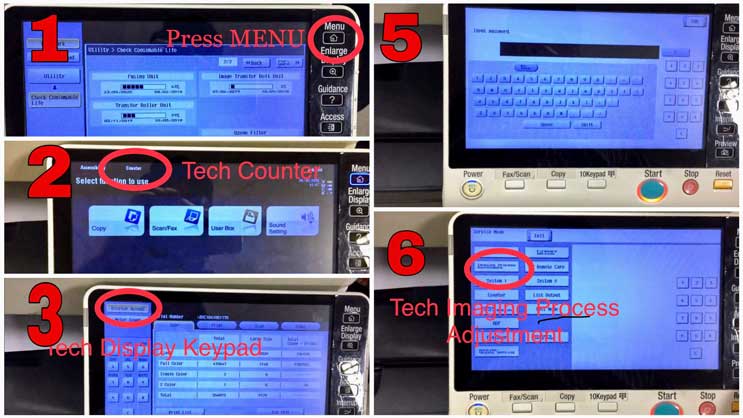 Fixing Color Quality Issues When Copying And Printing On Konica Minolta Bizhub C364 C454 Corona Technical