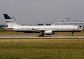 Boeing 757-200 of Privilege Style at Paris Orly, operating for Royal Air Maroc