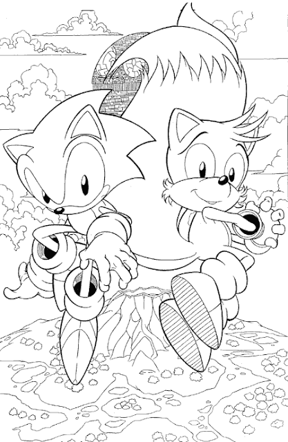 Download Sonic The Hedgehog Coloring Pages Pdf - Colorings.net