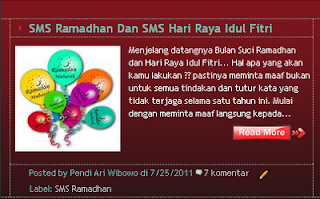 Pasang Auto Read More