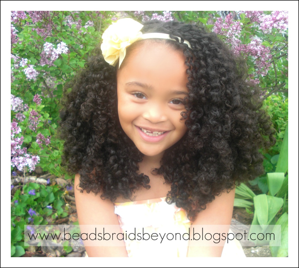 ... and Beyond: Easter Hairstyles for Little Girls with Natural Hair