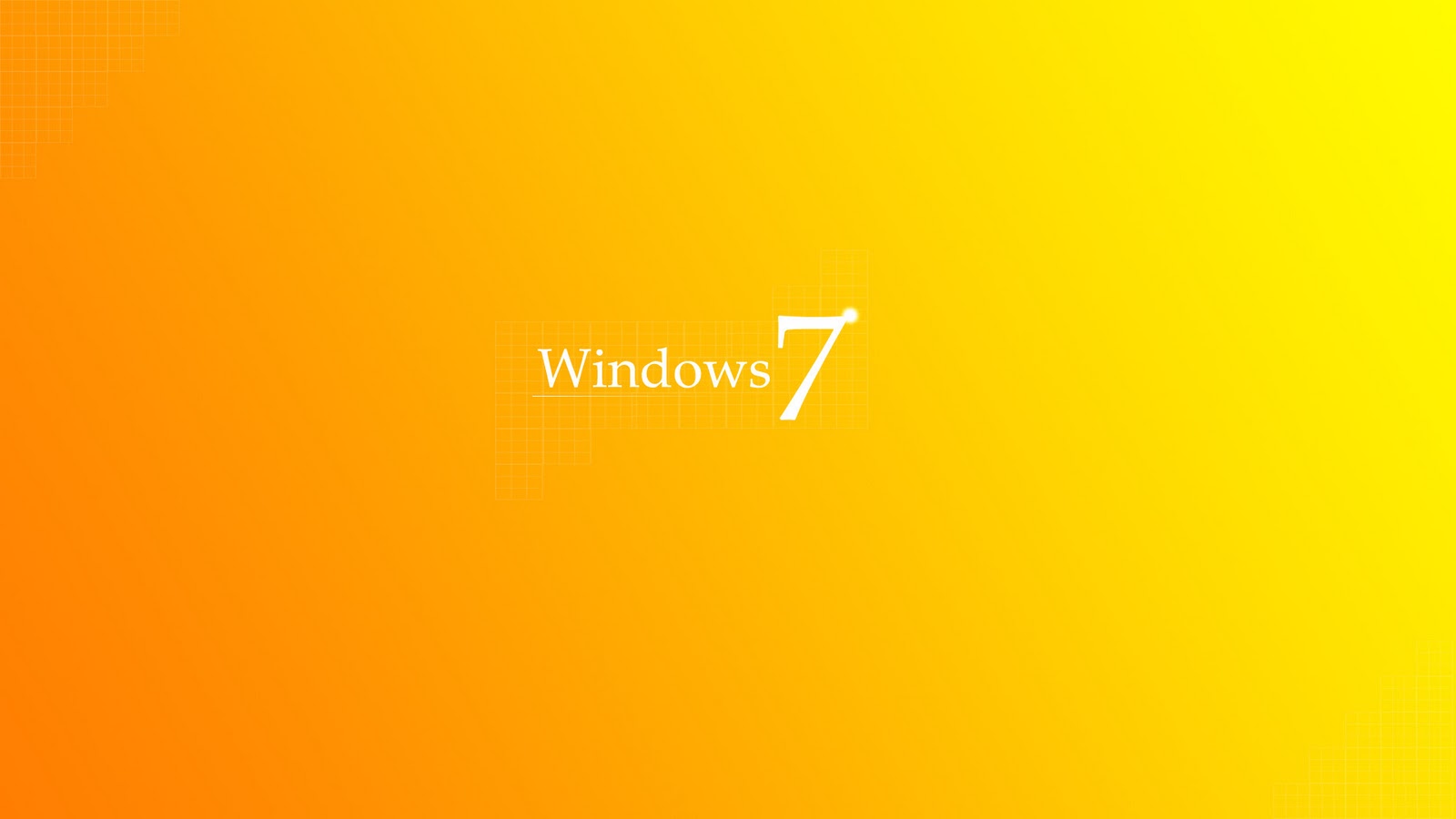 Windows 7 Yellow Wallpaper | 3D Wallpaper | Nature Wallpaper | Free ...