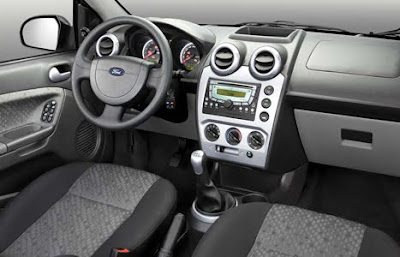 2010 New Ford Fiesta One interior