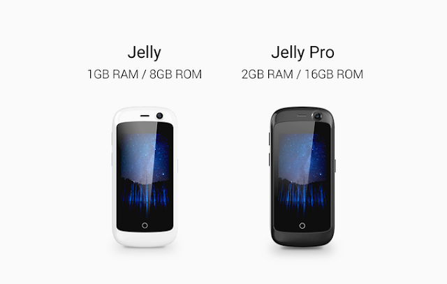 "Jelly" is the smallest 4G smart phone in the world