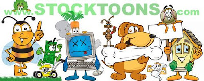 Stock Toons Clipart Banner
