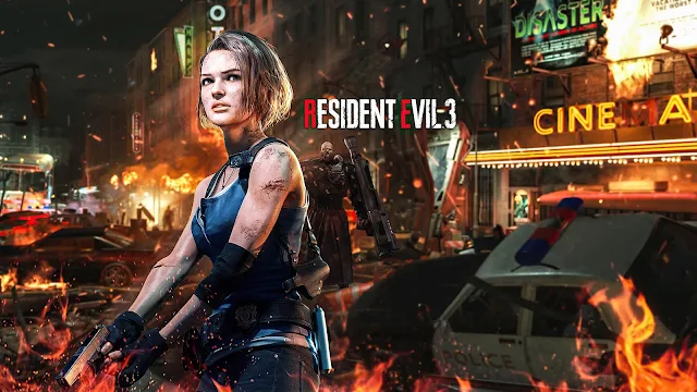 Jill Valentine Resident Evil 3 Wallpaper