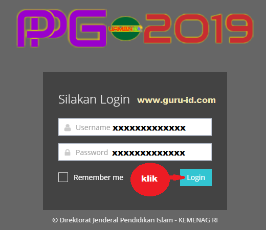 gambar aplikasi ppg kemenag tahun 2019