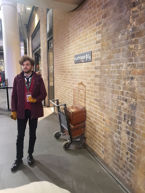 Stazione King's Cross-Platform 9 e 3/4-Londra