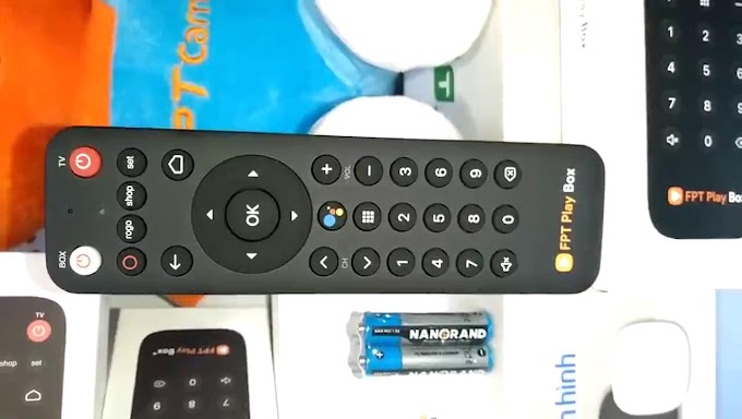 Remote FPT Play Box Điều khiển FPT Play Box giọng nói cho FPT Box 2018 2019 2020 - Chính Hãng