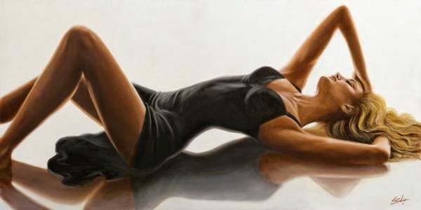 Amazing Figurative Paintings by John Silver | Ladies