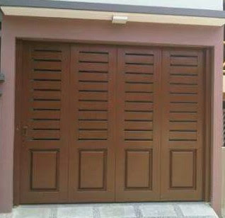 model pintu garasi minimalis terbaru