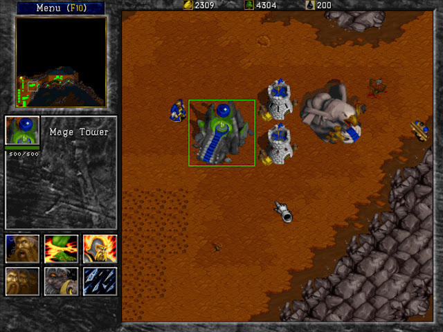 Warcraft 2 Mage Tower Screenshot