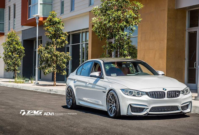 2015 BMW M3 on ADV6.2MV1CS Wheels