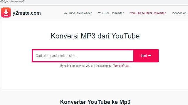 Cara Download MP3 YouTube