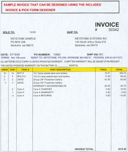 Contoh Invoice Penagihan Dan Hal Penting Di Dalamnya 